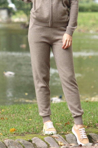 Брюки из кашемира спортивные 728-1-Кн