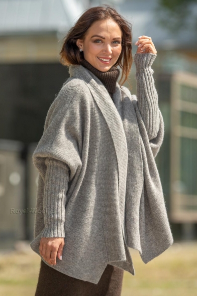 Кардиган оверсайз из пуха яка 1921-43