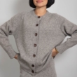 Кардиган шерсть яка пуговицы фото5