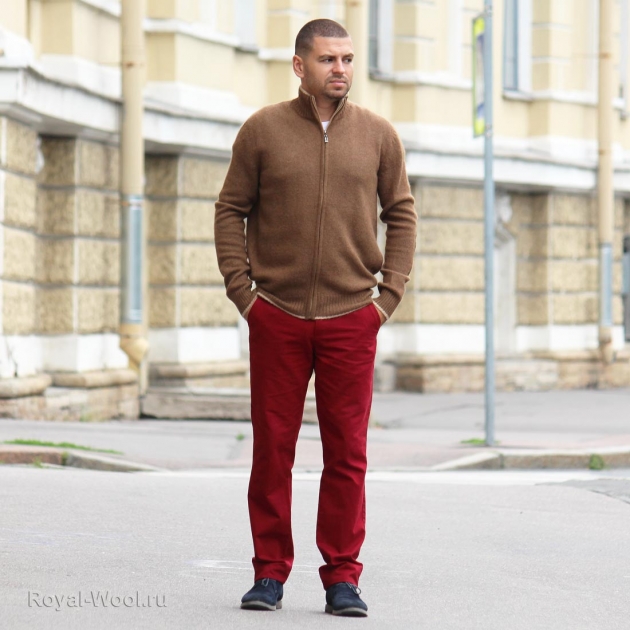 Джемпер из верблюжьей шерсти