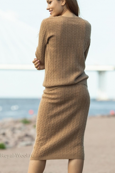 Длинная юбка из верблюжки 1911-98