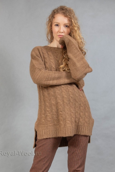 Джемпер из верблюжьей шерсти Монголия 192-25NR-4