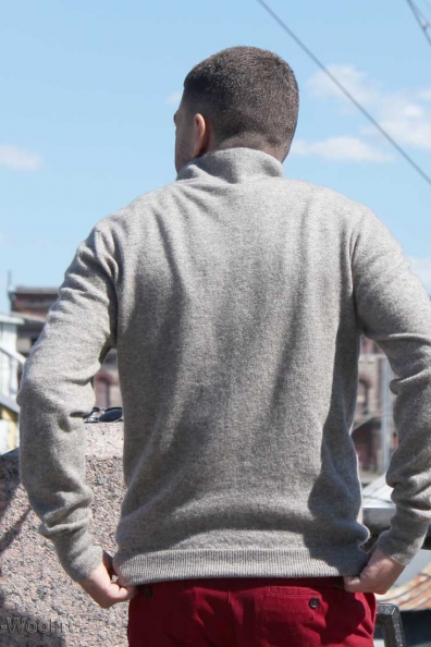 Джемпер мужской из шерсти яка 1911-61M