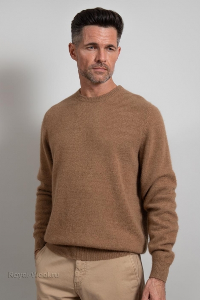 Джемпер мужской верблюжья шерсть 190-1-Mkh