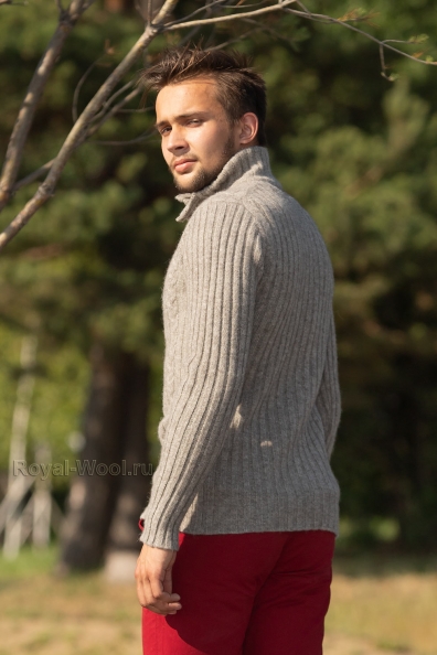 Джемпер мужской из шерсти яка 1911-1М