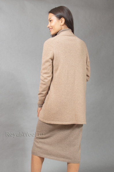 Кардиган женский кашемировый на застежке 706