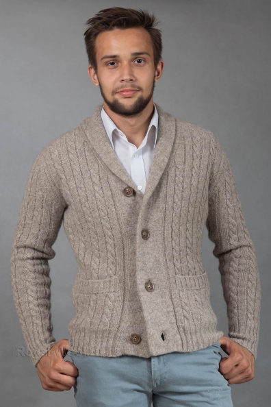 Кардиган мужской шерстяной арт.1911-49