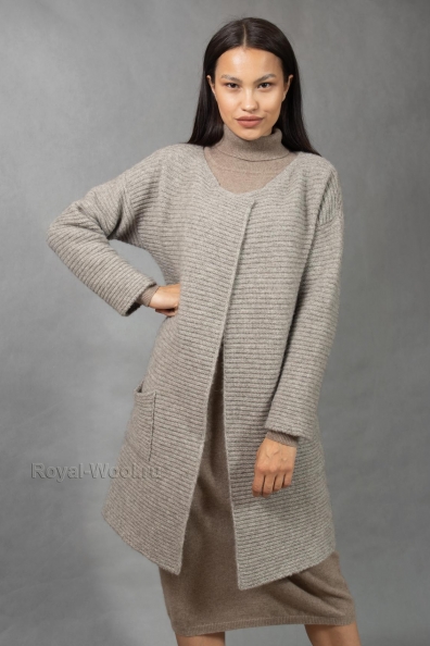 kardigan zhenskij iz shersti yaka 192190 7 Мягкая куртка кофта как овечка