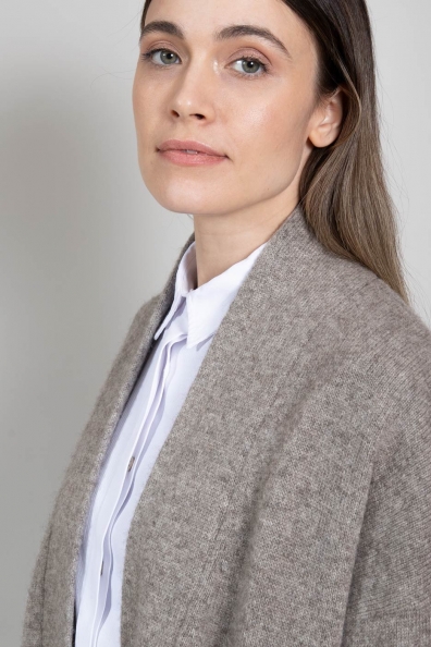 Женский кардиган теплый вязаный 1921-49M