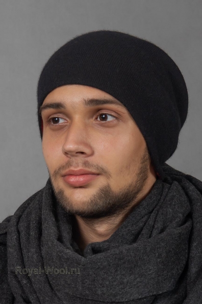 Красная двойная мужская шапка 750-SF-10M