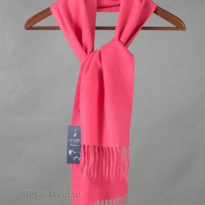 Розовый шарф кашемир