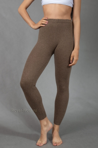 Мягкие теплые леггинсы из яка 184-22