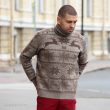 Мужской шерстяной свитер с оленями