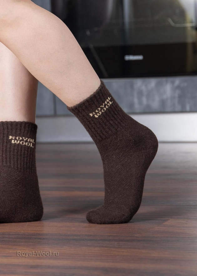 Носки шерсть яка Royal Wool фото