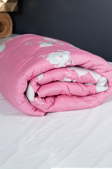 Одеяло из верблюжьей шерсти стёганое 200х210см 143-1