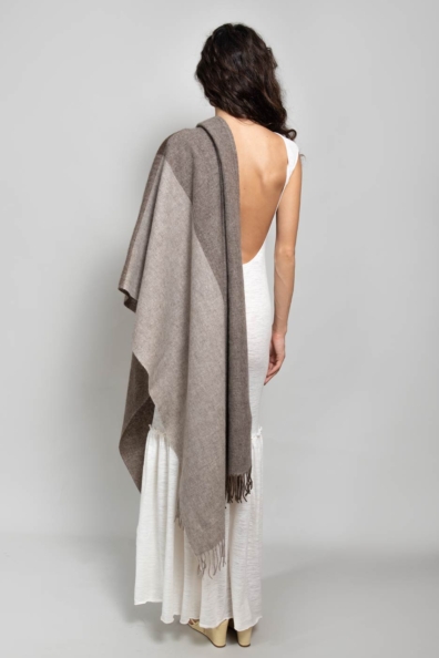 Палантин 100% шерсть яка 80×200 1131-1-3