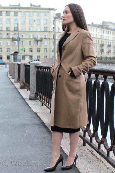 Пальто женское из верблюжьего пуха 802-G