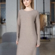 Платье кашемировое бежевое фото13