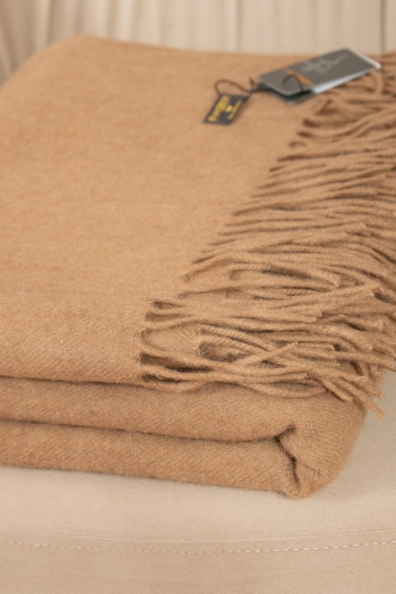 Плед верблюжья шерсть 150х200 арт.115-3