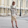 Полупальто шерстяное женское