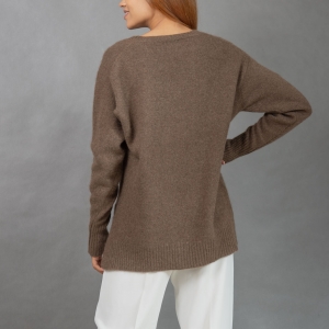Пуловер шерстяной женский