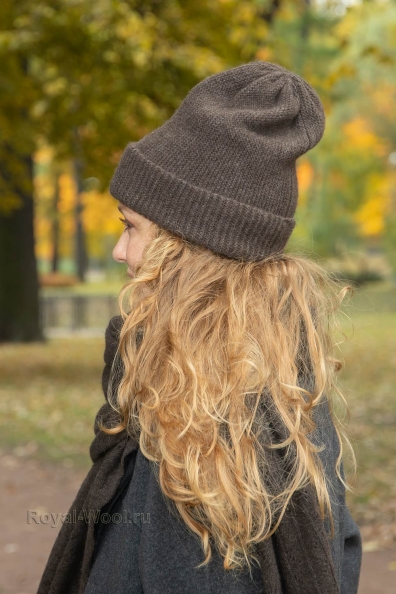 Шапка зимняя шерсть яка 195-MT-3