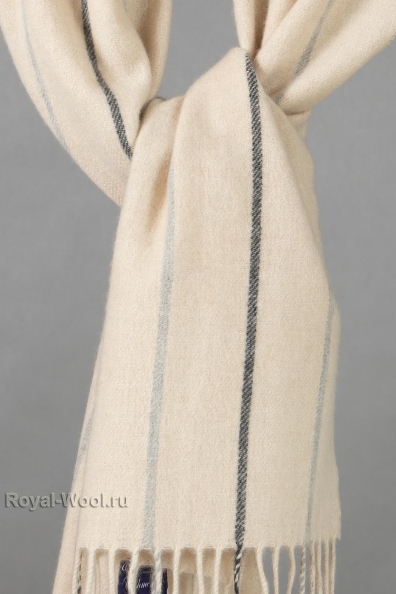 Шарф кашемировый в полоску 760-2