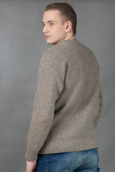 Шерстяной джемпер на молнии 402-NF-1