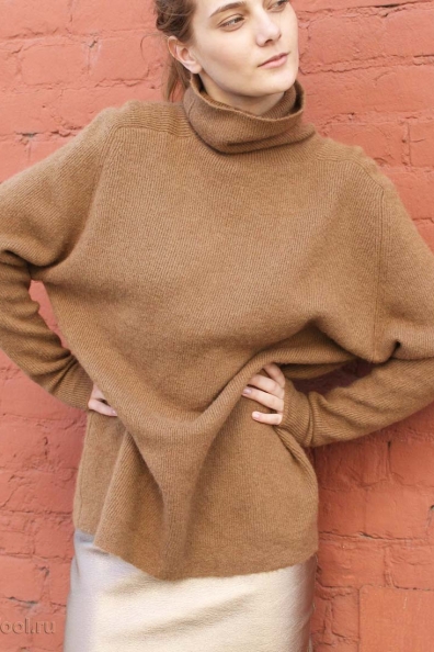 Стильный женский свитер верблюжья шерсть 192-1-NR