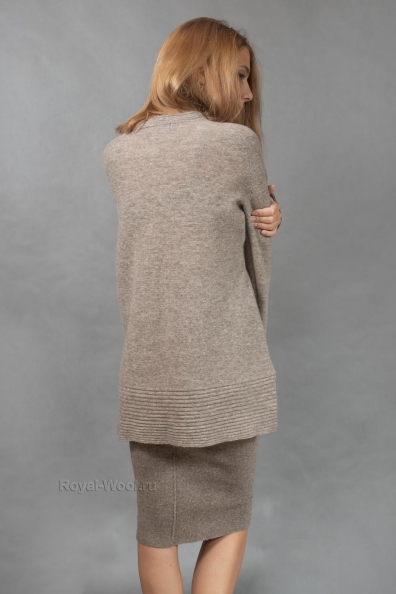 Теплый женский джемпер из шерсти 405-U-7