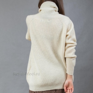 теплый женский шерстяной свитер
