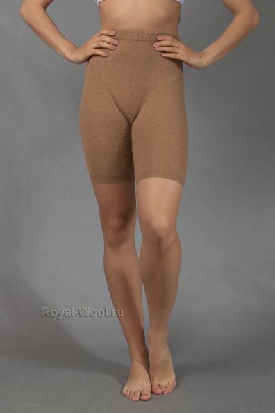 Тонкие шорты из верблюжьей шерсти 180-2