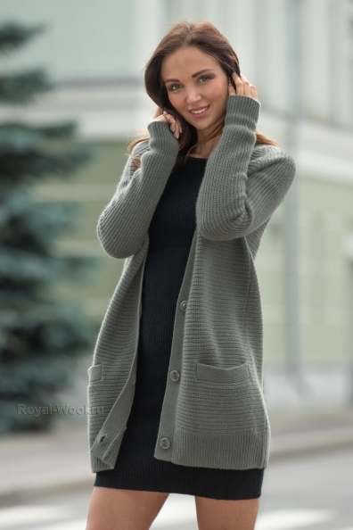 Трикотажный кардиган из кашемира 713-1G