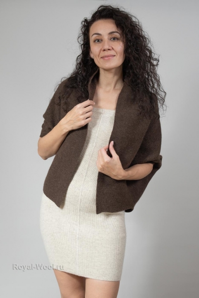 Трикотажный женский жилет арт.1921-98-1NF