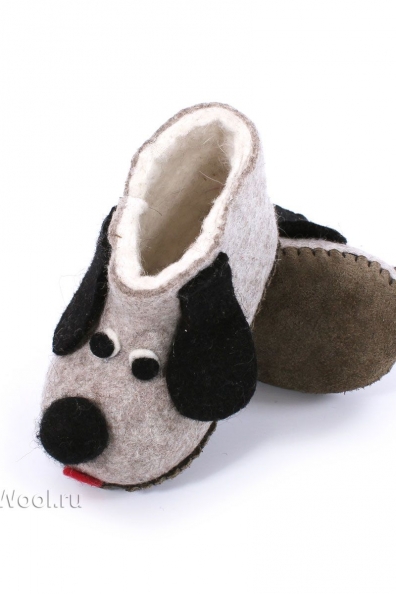 Валенки детские войлочные «собачка» 214-Б1(18-27)