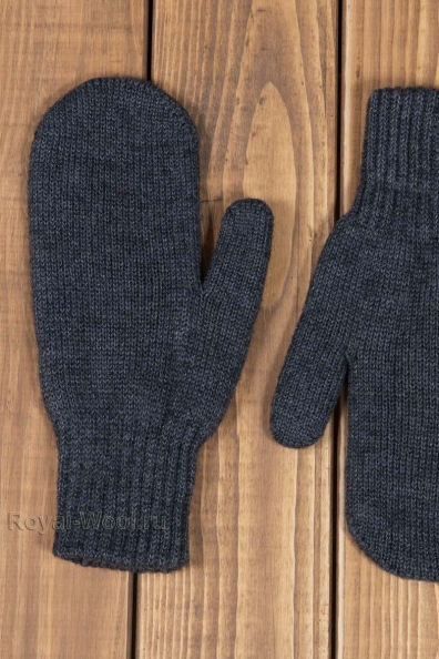 Варежки из шерсти ягнят 107-9-1