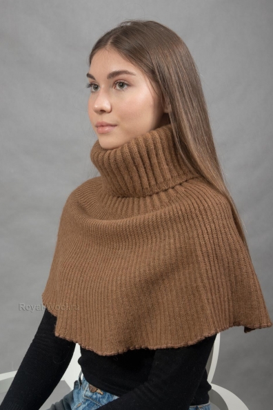 Воротник-манишка из верблюжьей шерсти 096-6