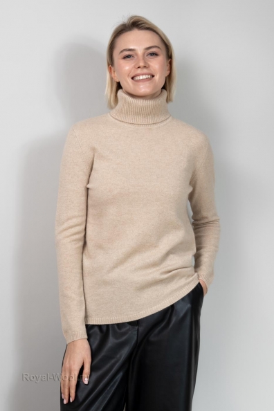 Свитер кашемир натурального цвета «органик» 705-3M