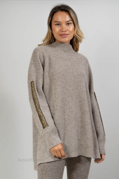 Шерстяной женский свитер «фрисайз» 1921-U-7
