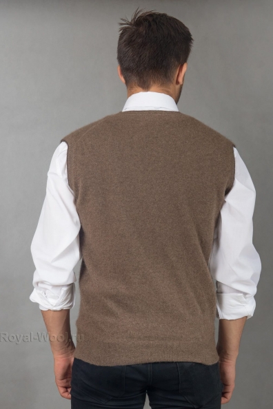 Жилет мужской шерсть яка 1911-5-3