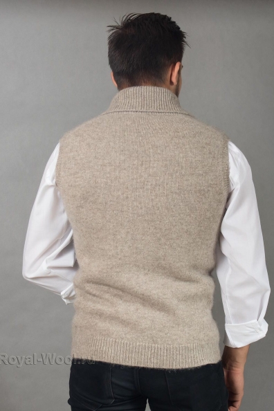 Жилет мужской из шерсти яка 1911-50М