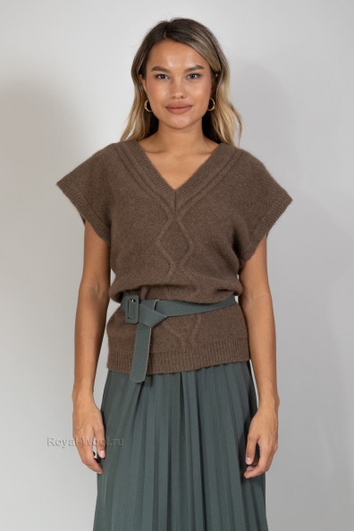 Жилет-туника из шерсти яка 1921-54-1