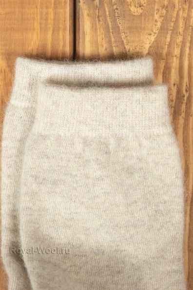 Светлые тонкие шерстяные носки 1113-15
