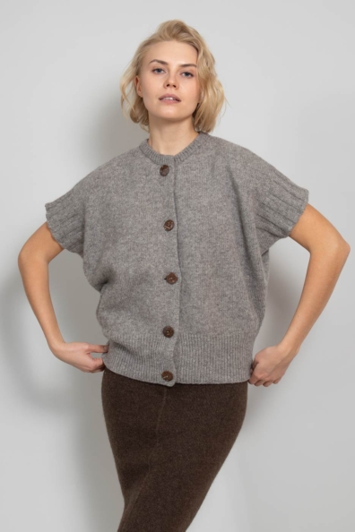 Жилет джемпер женский на пуговицах 1921-1M-1
