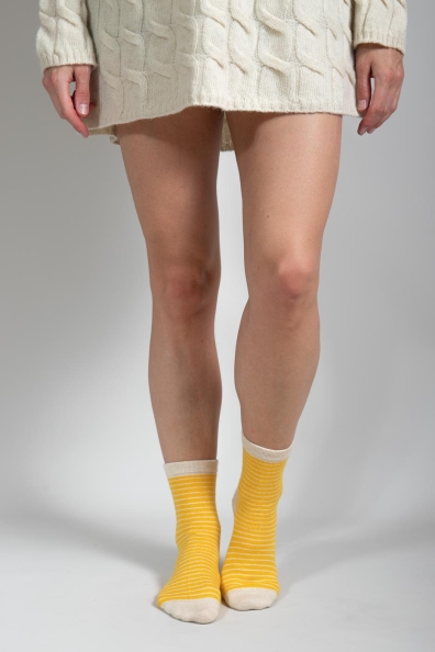 Носки желтые женские 1113-19