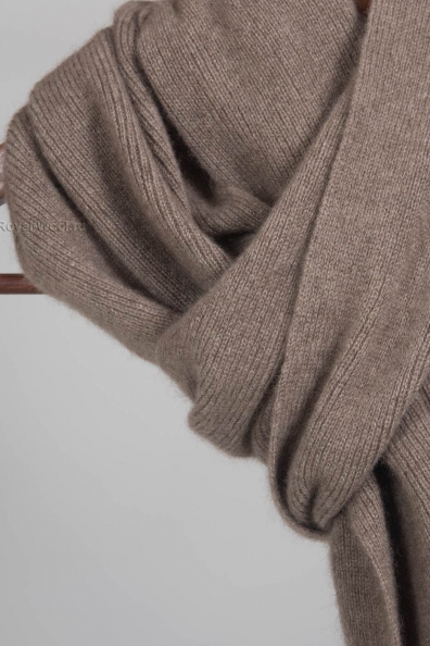 Шарф трикотажный зимний кашемировый 28х170 760-SL-2