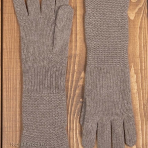 Длинные кашемировые перчатки