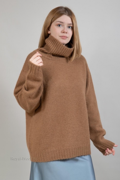 Свитер freesize верблюжья шерсть 190-4W