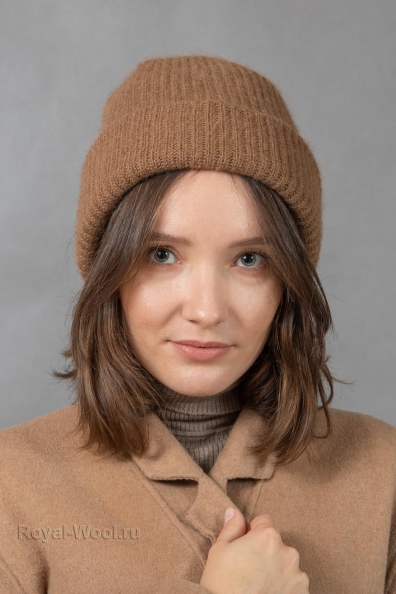 Комплект шапка и шарф крупной вязки 793-0