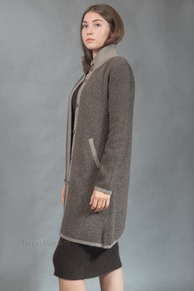 Пальто женское меланж 1921-91S